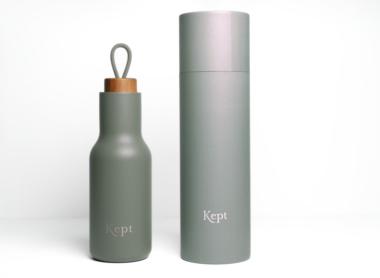 Kept Wasserflasche – 600 ml – Schiefer