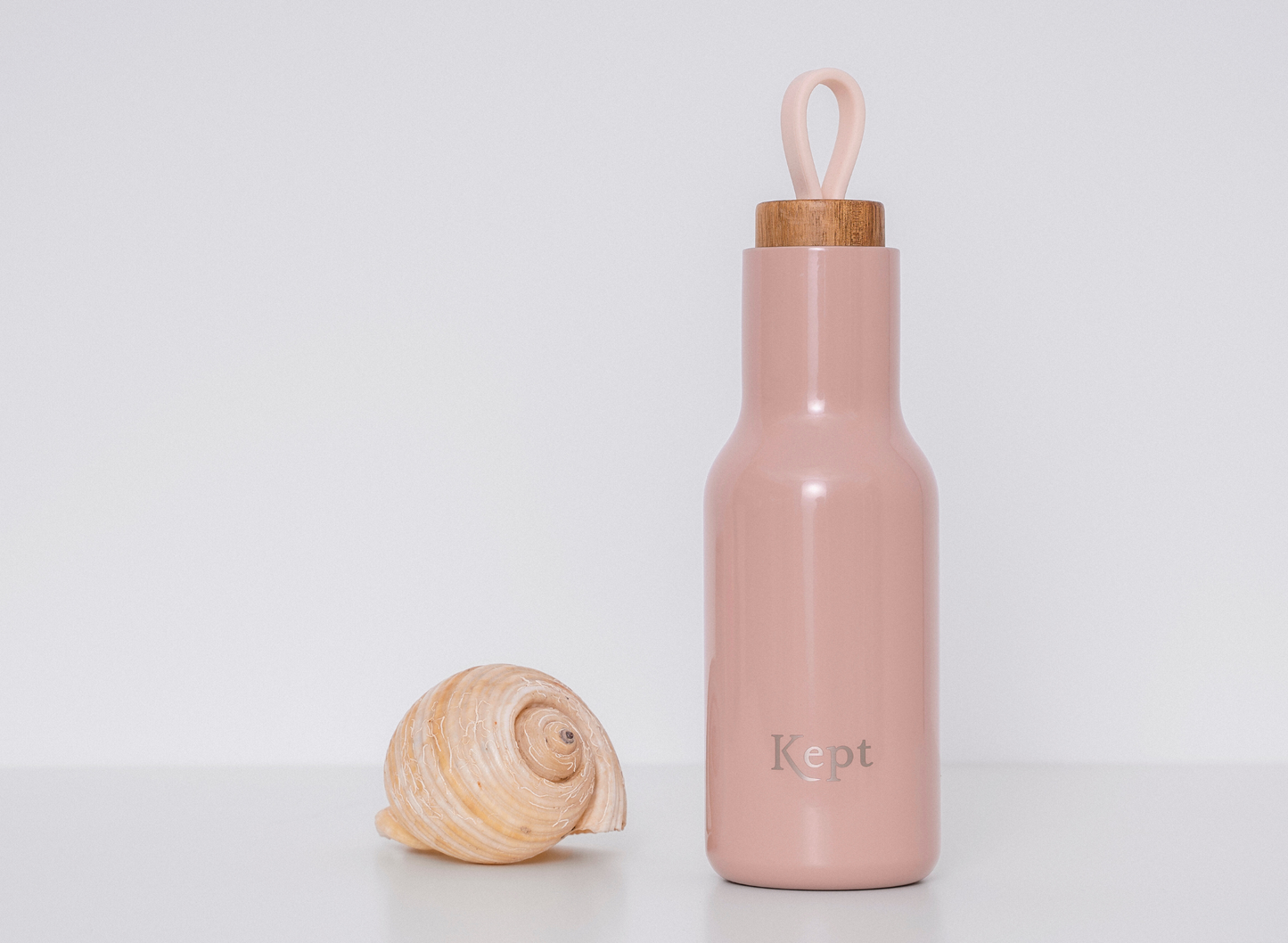 Kept Wasserflasche und Reisebecher im Set – Sandstein