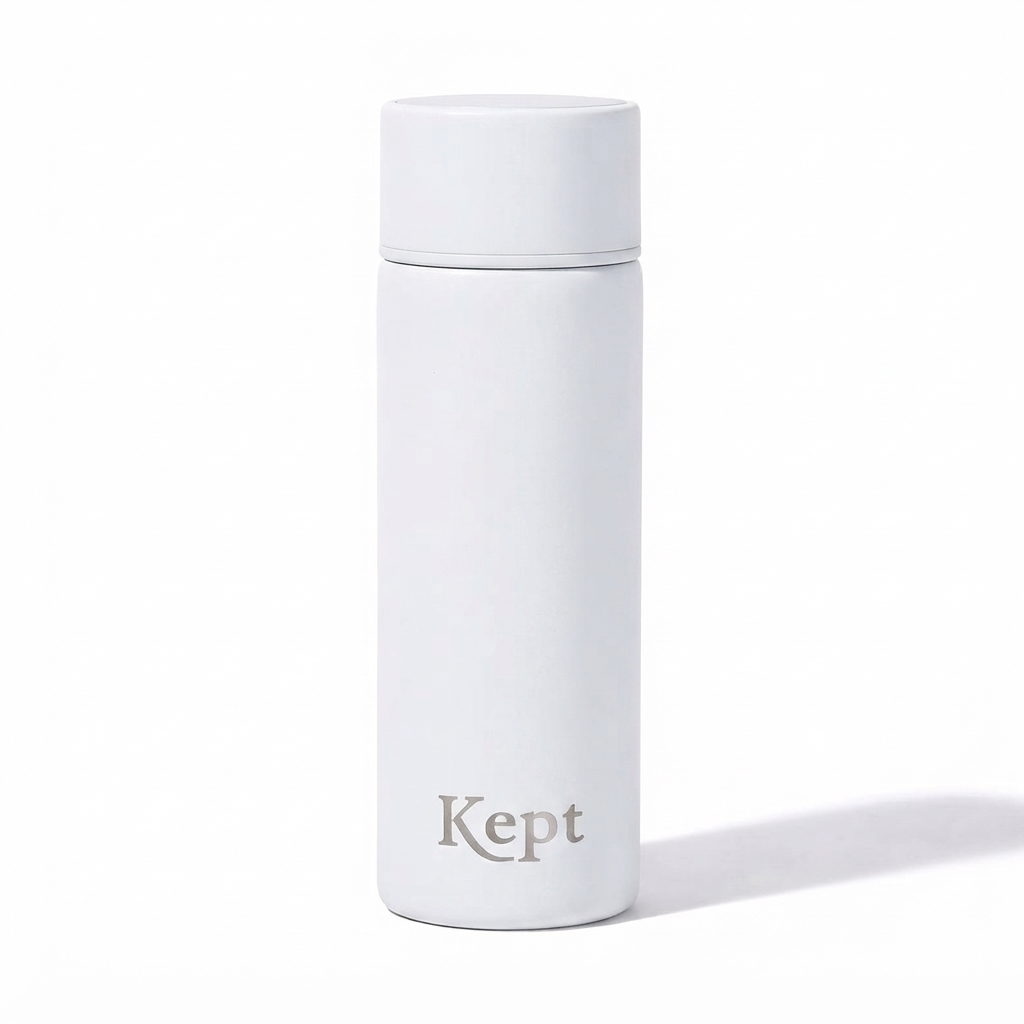 Kept Mini Insulated Bottle - 150ml - Frost White