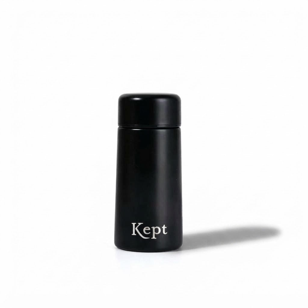 Kept Mini Insulated Bottle - 150ml - Charcoal Black