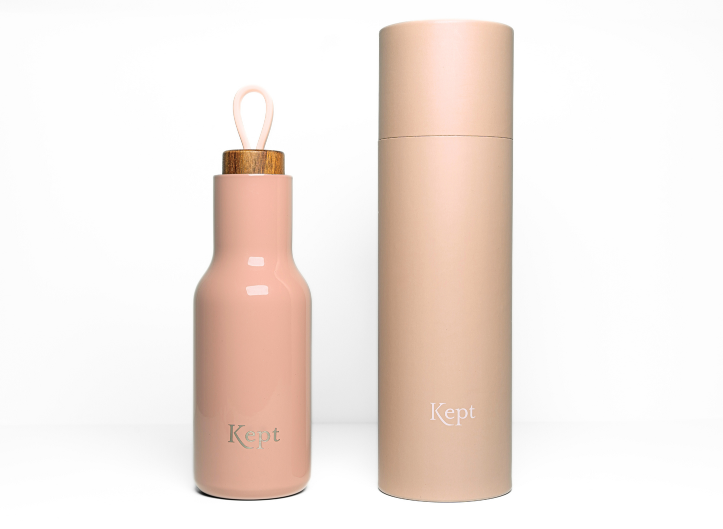 Kept Wasserflasche und Reisebecher im Set – Sandstein