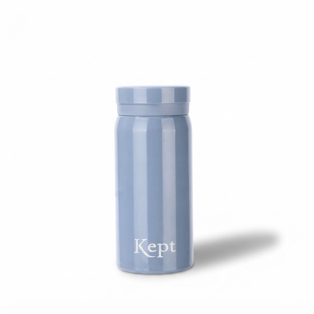 Kept Mini Insulated Bottle - 200ml - Dusty Slate
