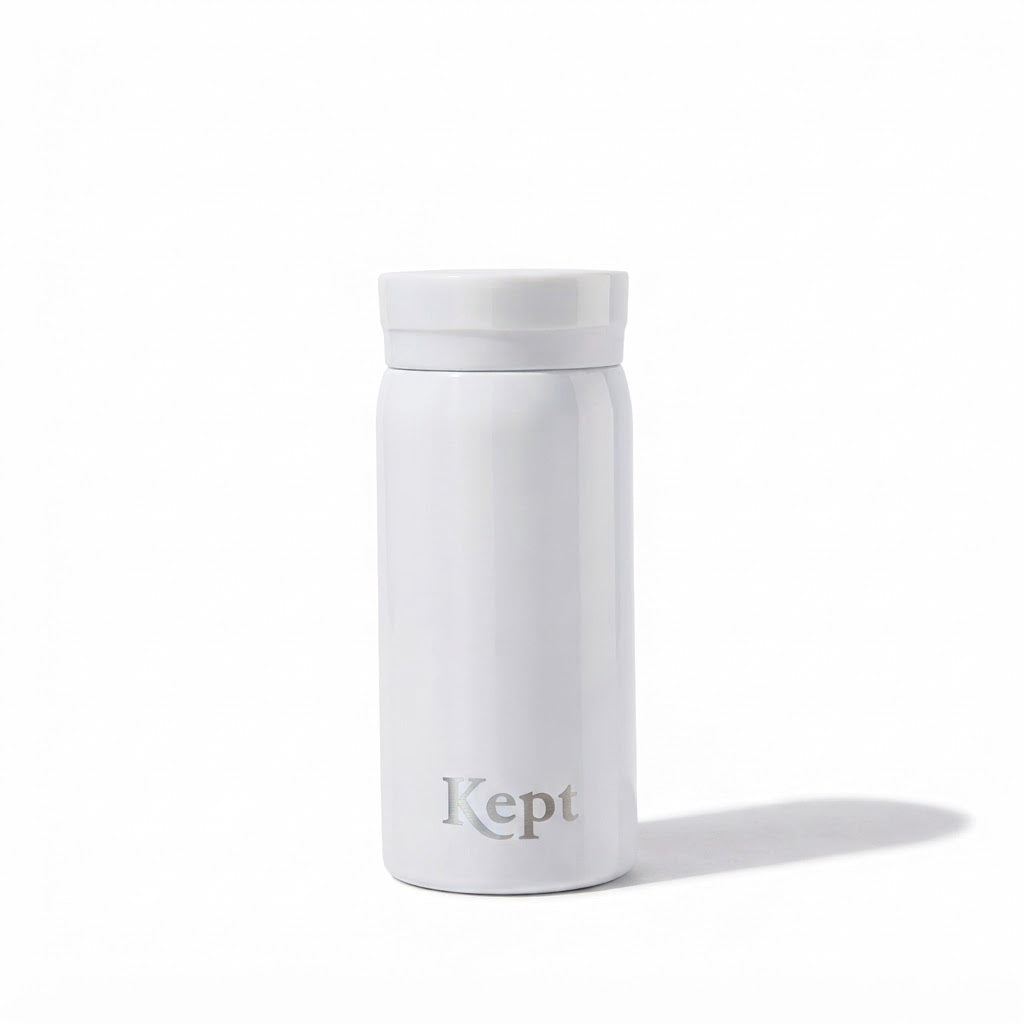 Kept Mini Insulated Bottle - 200ml - Pure Frost