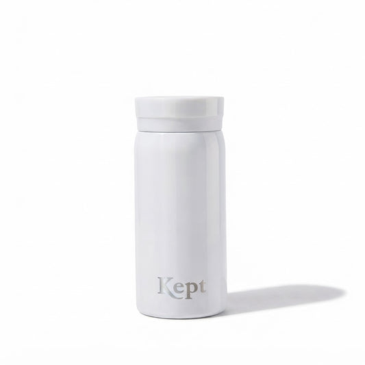 Kept Mini Insulated Bottle - 200ml - Pure Frost