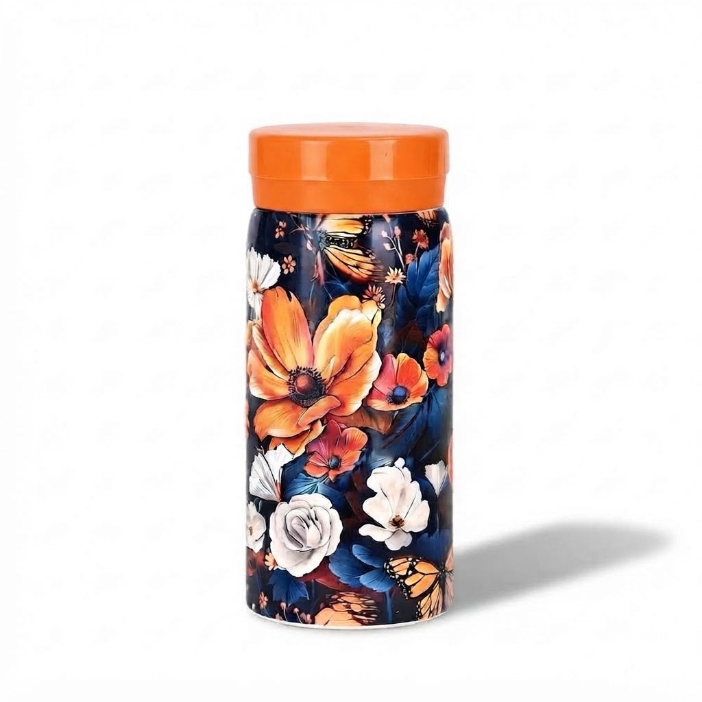 Mini Insulated Bottle - 200ml - Butterfly Meadow