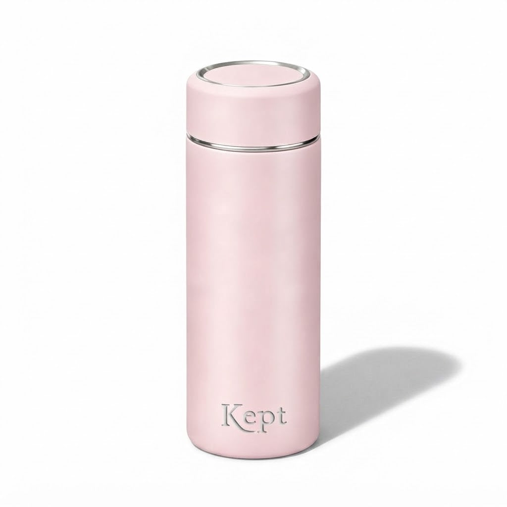 Kept Insulated Bottle With Strainer - 300ml - Petal Pink