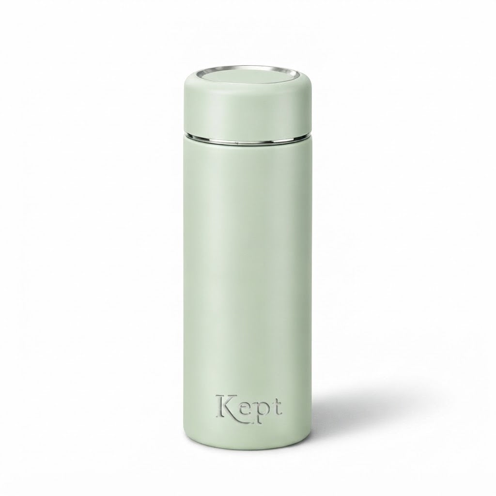 Kept Insulated Bottle With Strainer - 300ml - Dusty Sage