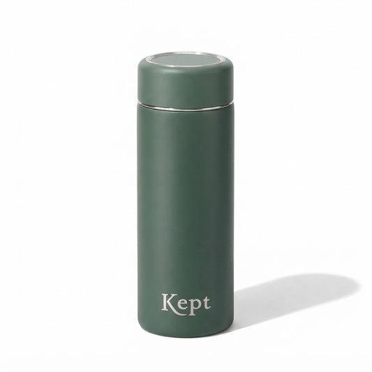 Kept Insulated Bottle With Strainer - 300ml - Midnight Graphite