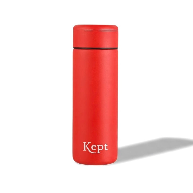Kept Mini Insulated Bottle With Strainer - 200ml - Scarlet Red