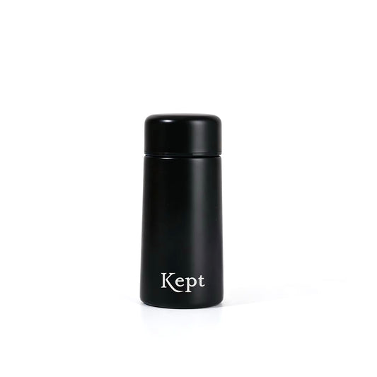 Kept Mini Insulated Bottle - 150ml - Charcoal Black